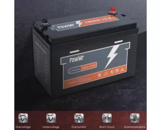 Акумулятор для ДБЖ PowMr LiFePO4 12.8V 150Ah (POW-150AH-12.8V)