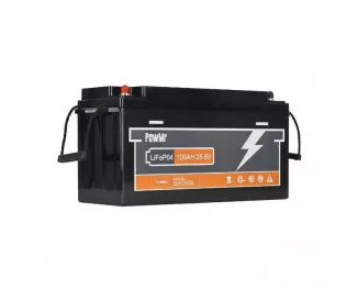 Акумулятор для ДБЖ PowMr LiFePO4 25.6V 100Ah (POW-100AH-25.6V)