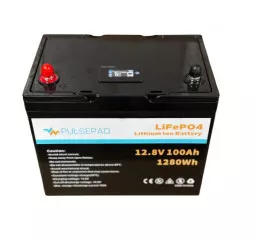 Акумулятор для ДБЖ Pulsepad 12V 100AH LiFePO4 SMART BATTERY