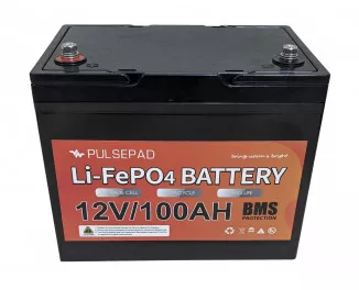 Акумулятор для ДБЖ Pulsepad 12V 100AH Li-FePO4