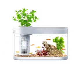 Акваріум Xiaomi Descriptive Geometry Eco Fish Tank Pro White (HF-JHYJ007)