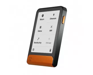 Аппаратный криптокошелек Ledger Flex Black/Orange