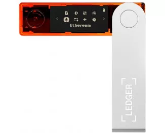 Аппаратный криптокошелек Ledger Nano X Blazing Orange