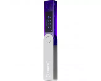 Аппаратный криптокошелек Ledger Nano X Cosmic Purple