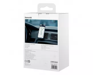 Автотримач Baseus Metal Age Ⅱ Gravity Car Mount (Air Outlet Version) (SUJS000013) Dark Gray