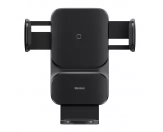 Автотримач із бездротовою зарядкою Baseus Wisdom Auto Alignment 15W (CGZX000001) Black