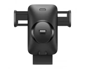 Автотримач із бездротовою зарядкою Baseus Wisdom Auto Alignment 15W (CGZX000001) Black