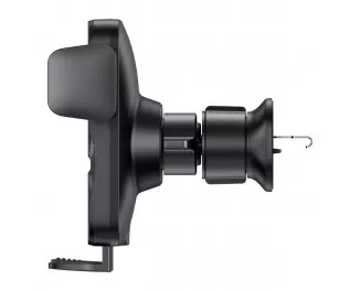 Автотримач із бездротовою зарядкою Baseus Wisdom Auto Alignment 15W (CGZX000001) Black