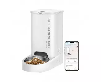 Автоматична годівниця PETKIT Fresh Element SOLO Smart Pet Feeder white (P570-W)