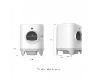 Автоматический туалет для котов PETKIT Pura X Self-Cleaning Cat Litter Box (P9901)