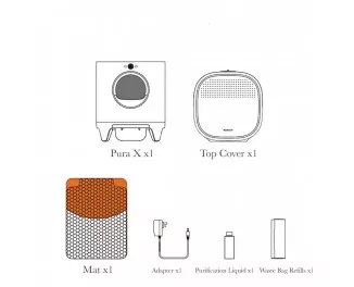 Автоматический туалет для котов PETKIT Pura X Self-Cleaning Cat Litter Box (P9901)