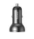 Автомобильное зарядное устройство Baseus Digital Display Dual USB 4.8A 24W (CCBX-0G) Gray 