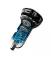 Автомобільний зарядний пристрій Baseus Digital Display PPS Dual Quick Charger 45W Suit (з Cable Type-C to Type-C) (TZCCBX-C0G) Black