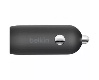 Автомобільний зарядний пристрій Belkin Boost Up Car Charger 30W w/Type-C to Type-C cable (CCA004BT1MBK-B6) Black
