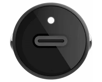 Автомобільний зарядний пристрій Belkin Boost Up Car Charger 30W w/Type-C to Type-C cable (CCA004BT1MBK-B6) Black