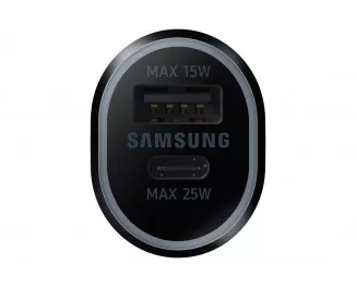 Автомобільний зарядний пристрій Samsung 40W Car Charger Duo (w/o Cable) (EP-L4020NBEGRU) Black