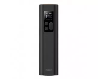 Автомобільний компресор (електричний) Baseus Super Mini Inflator Pump Black (CRCQ000001)