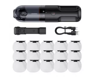 Автомобильный пылесос Baseus AP01 Handy Vacuum Cleaner (C30450100111-00) Black