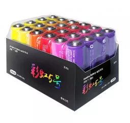 Батарейка Xiaomi ZMI AA batteries 24 шт Rainbow (AA524)