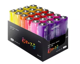Батарейка Xiaomi ZMI AAA batteries 24 шт Rainbow (AA724)