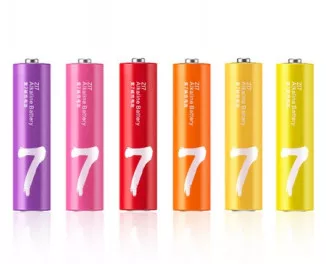 Батарейка Xiaomi ZMI AAA batteries 24 шт Rainbow (AA724)