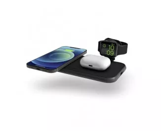 Беcпроводное зарядное устройство Zens Aluminium 4 in 1 Wireless Charger Black with 45W USB PD (ZEDC13B/00)
