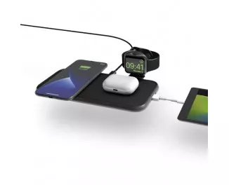 Беcпроводное зарядное устройство Zens Aluminium 4 in 1 Wireless Charger Black with 45W USB PD (ZEDC13B/00)