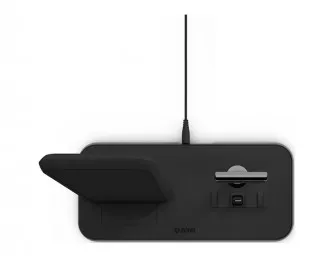 Беcпроводное зарядное устройство Zens Stand + Dock Aluminium Wireless Charger 10W Black (ZEDC06B/00)
