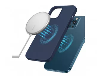 Беспроводное зарядное устройство Baseus Simple Mini Magnetic Wireless Charger 15W (MagSafe for iPhone) (WXJK-F01) Black