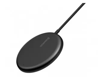 Беспроводное зарядное устройство Baseus Simple Mini Magnetic Wireless Charger 15W (MagSafe for iPhone) (WXJK-F01) Black