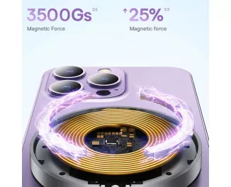 Беспроводное зарядное устройство Baseus Simple Mini3 Magnetic Wireless Charger 15W (MagSafe for iPhone) (CCJJ040001) Silver