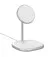 Бездротовий зарядний пристрій Baseus Swan Magnetic Desktop Bracket Wireless Charger 15W (MagSafe for iPhone) (WXSW-02) White