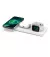Бездротовий зарядний пристрій Belkin BOOST CHARGE PRO 3-in-1 Wireless Charging Pad with MagSafe White (HPU82, WIZ016vfWH)