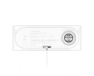 Беспроводное зарядное устройство Belkin BOOST CHARGE PRO 3-in-1 Wireless Charging Pad with MagSafe White (HPU82, WIZ016vfWH)