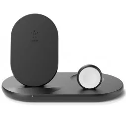 Беспроводное зарядное устройство Belkin Boost Up 3-in-1 Wireless Charger (WIZ001VFBK) Black