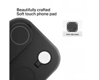 Беспроводное зарядное устройство Belkin BoostCharge 3-in-1 Magnetic Foldable Wireless Charger with Qi2 15W Black (WIZ029vfBK)