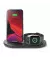 Беспроводное зарядное устройство Belkin BoostCharge 3-in-1 Wireless Charger for Apple Devices Black (WIZ001vfBK)
