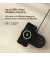 Бездротовий зарядний пристрій Belkin BoostCharge Pro 2-in-1 Magnetic Wireless Charging Pad with Qi2 15W Black (WIZ021vfBK)