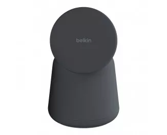 Беспроводное зарядное устройство Belkin BoostCharge Pro 2-in-1 Wireless Charging Dock with MagSafe 15W Charcoal (WIZ020vfH36)