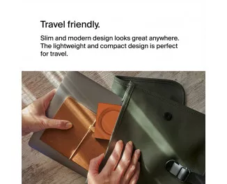 Бездротовий зарядний пристрій Belkin BoostCharge Pro 2-in-1 Wireless Charging Pad with MagSafe 15W Orange (HR1H2)