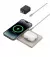 Бездротовий зарядний пристрій Belkin BoostCharge Pro 2-in-1 Wireless Charging Pad with MagSafe 15W Sand (WIZ019ttSA)
