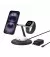 Беспроводное зарядное устройство Belkin BoostCharge Pro 3-in-1 Magnetic Wireless Charging Stand with Qi2 15W Black (WIZ023vfBK)