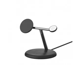 Беспроводное зарядное устройство Belkin BoostCharge Pro 3-in-1 Magnetic Wireless Charging Stand with Qi2 15W Black (WIZ023vfBK)