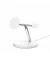 Бездротовий зарядний пристрій Belkin BoostCharge Pro 3-in-1 Magnetic Wireless Charging Stand with Qi2 15W White (WIZ023vfWH)