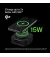 Бездротовий зарядний пристрій Belkin BoostCharge Pro 3-in-1 Magnetic Wireless Charging Travel Pad with Qi2 15W Black (WIZ024hqBK)