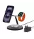 Беспроводное зарядное устройство Belkin BoostCharge Pro 3-in-1 Wireless Charger with Official MagSafe Charging 15W Black (WIZ017vfBK)