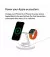 Бездротовий зарядний пристрій Belkin BoostCharge Pro 3-in-1 Wireless Charger with Official MagSafe Charging 15W White (WIZ017vfWH)