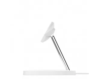 Бездротовий зарядний пристрій Belkin BoostCharge Pro 3-in-1 Wireless Charger with Official MagSafe Charging 15W White (WIZ017vfWH)