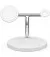 Бездротовий зарядний пристрій Belkin BoostCharge Pro 3-in-1 Wireless Charger with Official MagSafe Charging 15W White (WIZ017vfWH)