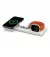 Бездротовий зарядний пристрій Belkin BoostCharge Pro 3-in-1 Wireless Charging Pad with Official MagSafe Charging 15W White (WIZ016vfWH, HPU82)